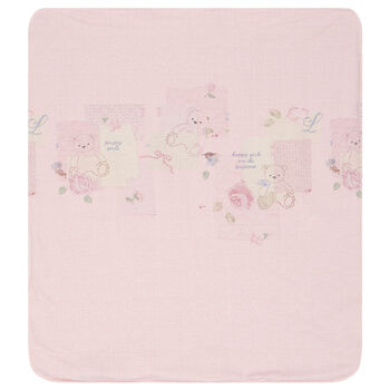 Girls Pink Baby Blanket